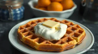 Easy Golden Joy Waffles: A Classic Waffle Recipe for Happy Mornings recipe card