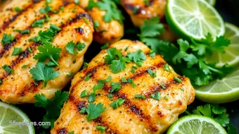 Grill Cilantro Lime Chicken - Fresh & Zesty