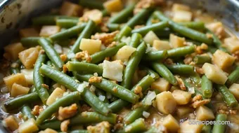 Easy Green Bean Casserole Without Cream of Mushroom Soup: My Grandma's Secret! recipe card