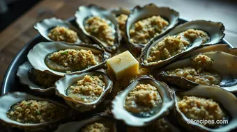 Heavenly Stuffed Oysters with Garlic Herb Butter – A Coastal Delight recipe card