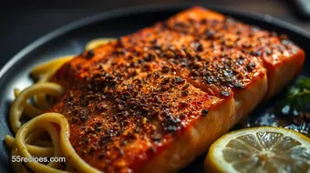 Easy Potlatch Seasoning Grilled Salmon: A Pacific Northwest Delight recipe card