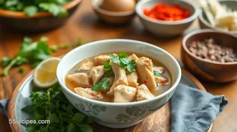 Quick Chicken Pho with Fresh Herbs