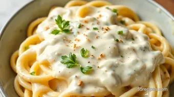 Easy Quick Dairy-Free Alfredo Sauce Delight: Creamy Comfort in 15 Minutes! recipe card