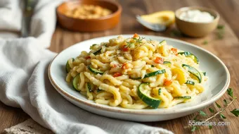 Sautéed Zucchini Risotto | Creamy Delight