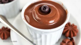 Silk Soy Milk: 5 Easy Ways to Make Delicious Chocolate Pudding! recipe card