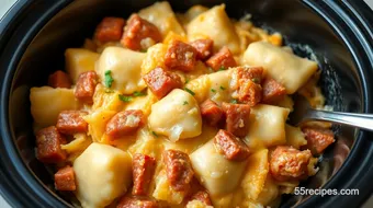 Slow Cooker Pierogi Casserole: Comforting Dish