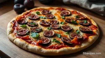 Sweet and Savory Prosciutto Fig Pizza: A Delightful Italian Classic recipe card