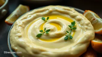 Easy Truffle Aioli: A Creamy Gourmet Dipping Sauce Recipe recipe card