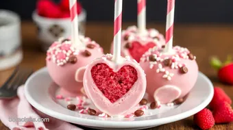 Valentine Cake Pops: 5 Easy & Delicious Ways to Impress! recipe card