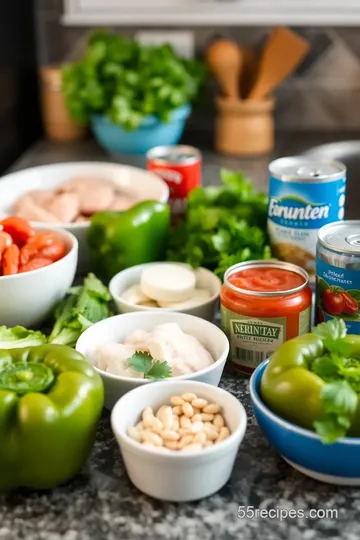 Bake Chicken Stuffed Peppers ingredients