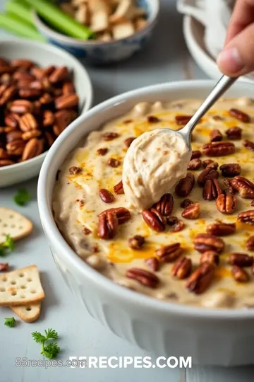 Baked Chipped Beef Dip with Creamy Pecans steps