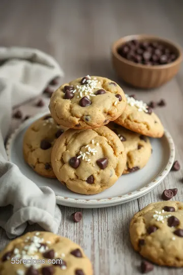 Ultimate Chocolate Chip Sprinkle Cookies presentation