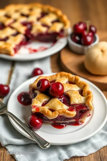 Door County Cherry Pie presentation