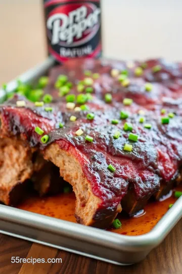 Dr. Pepper Ribs presentation