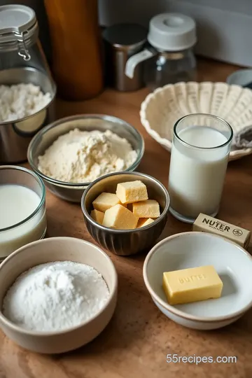 Perfect Swiss Gipfeli (Croissants) ingredients