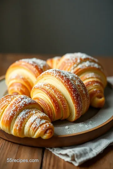 Perfect Swiss Gipfeli (Croissants) presentation