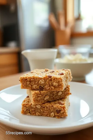 Quick and Healthy Whole Wheat Oat Bars steps