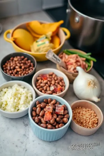 Classic Homemade Baked Beans ingredients