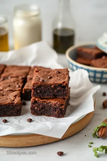 Delicious Bake Olive Oil Brownies - Fudgy Delight steps