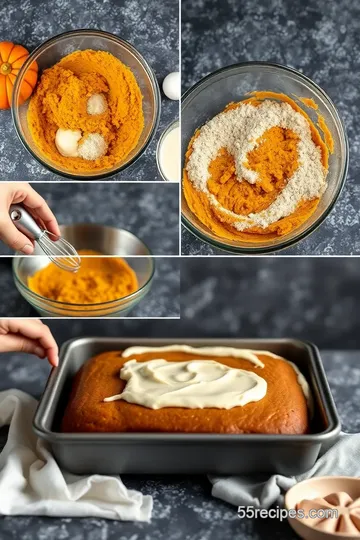 Olive Oil Pumpkin Cake steps