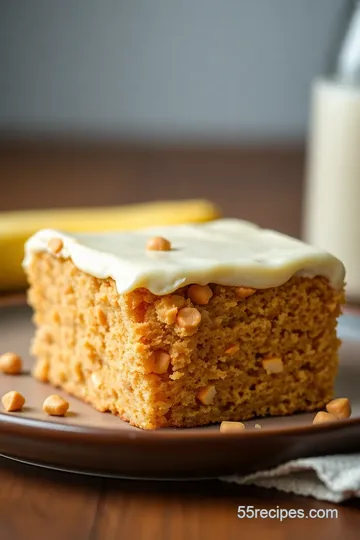 Bake Peanut Butter Snack Cake - Easy & Delicious presentation