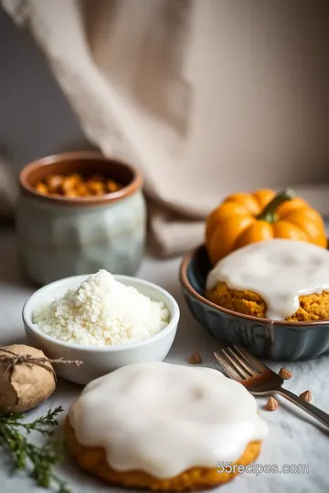 Bake Soft Pumpkin Cookies with Glaze ingredients