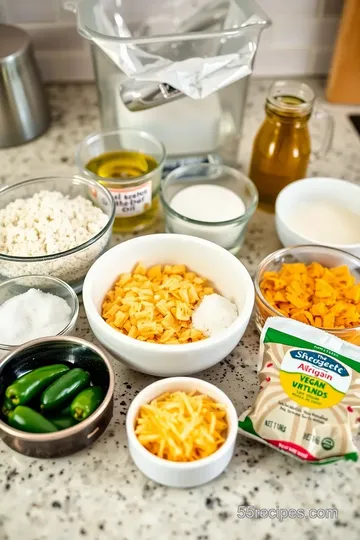 Bake Vegan Jalapeño Cheddar Artisan Bread ingredients