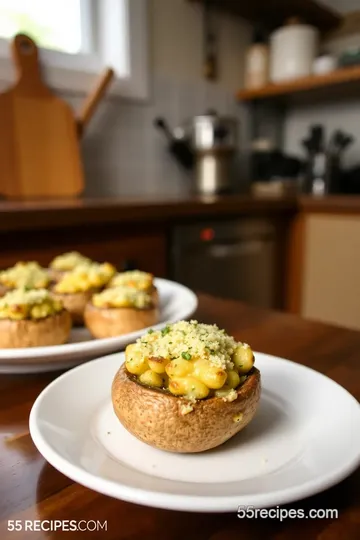 Just a Little Bite: Cheesy Herb Stuffed Mushroom Bites steps