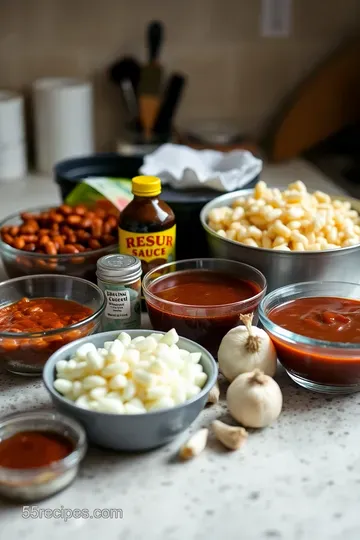 Bar BQ Baked Beans ingredients