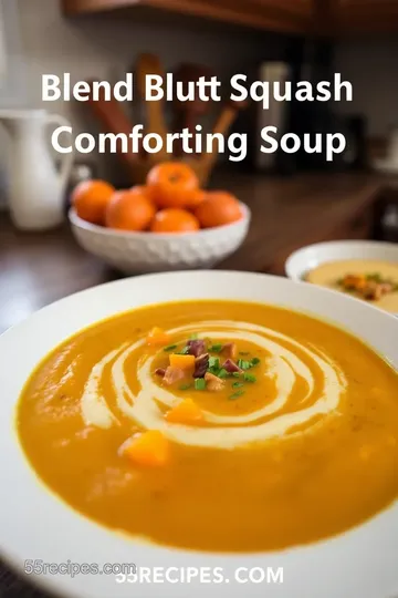 Thyme-infused Butternut Squash and Sweet Potato Soup steps