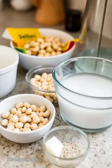 Creamy Cashew Cream ingredients