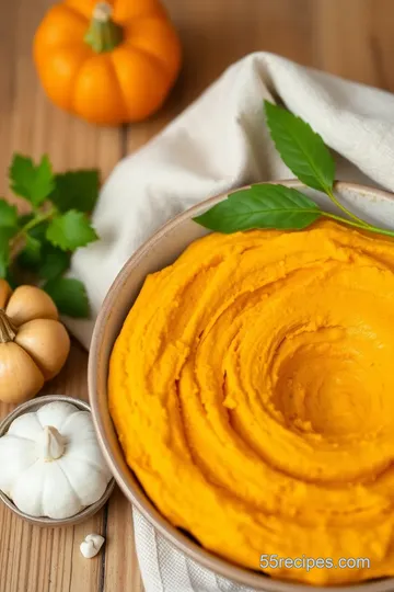 Sweet and Savory Maple Pumpkin Hummus ingredients