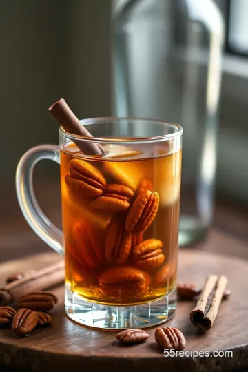 Spicy Pecan Bourbon Infusion presentation