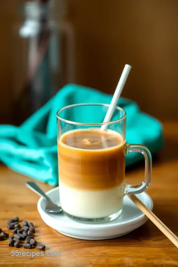 Copycat McDonald s Sugar-Free Vanilla Iced Coffee presentation