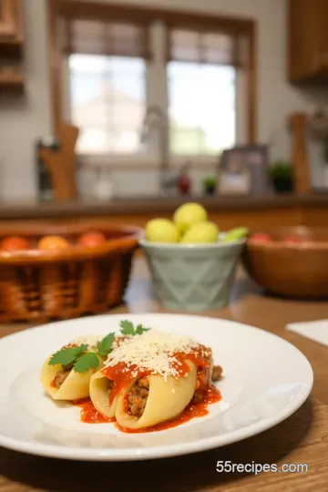 Cheesy Sausage-Stuffed Conchiglioni: A Comfort Food Classic steps
