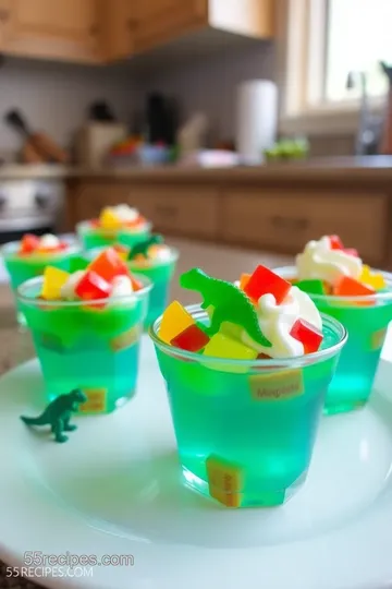 Dino Jello Cups steps