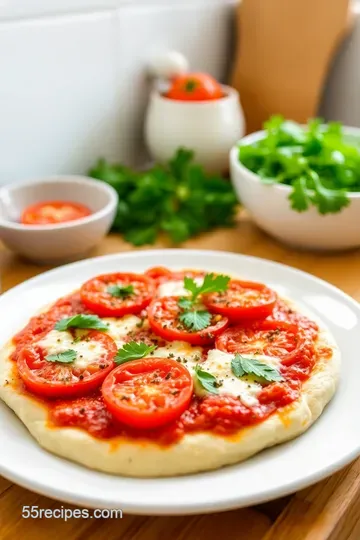 Chimichurri Sweet Tomatoes & 00 Flour Pizza steps