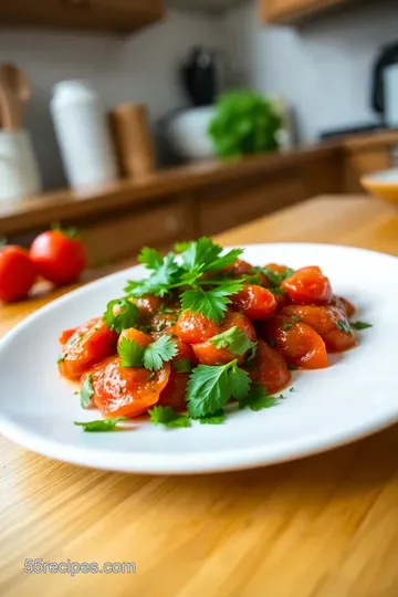 Chimichurri Sweet Tomatoes Pizza Sauce steps