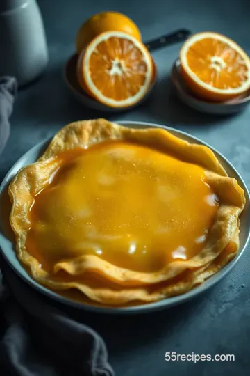 Classic Crepes Suzette: A Sophisticated French Delight presentation