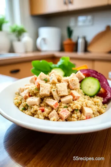 Mediterranean Tuna Quinoa Bowl steps