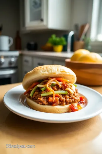 15-Minute Turkey Sloppy Joes steps