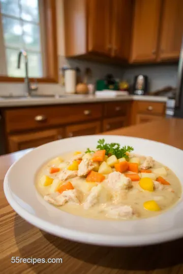 Creamy Chicken Corn Chowder – A Cozy Bowl of Comfort steps