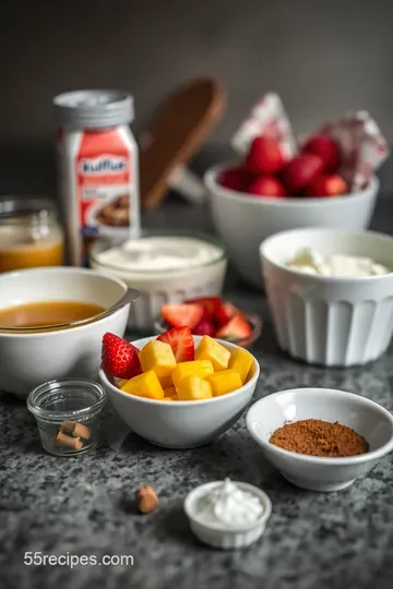 Creamy La Michoacana-Style Yogurt: A Taste of Mexico ingredients