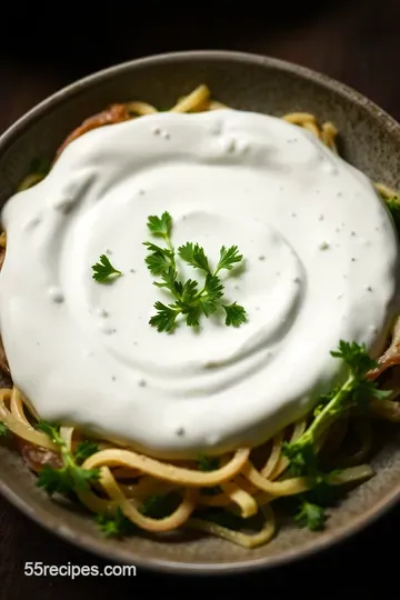 Creamy Low Sodium Ranch Dressing presentation