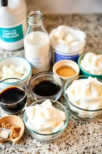 Creamy Vanilla Frappuccino Delight ingredients