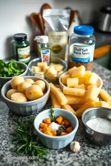 Crispy Duck Fat Fries: The Ultimate Indulgence ingredients