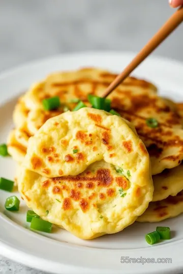 Crispy Scallion Pancakes: A Trader Joe s Inspired Delight presentation