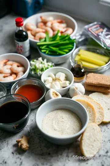 Crispy Shrimp Toast Delight ingredients