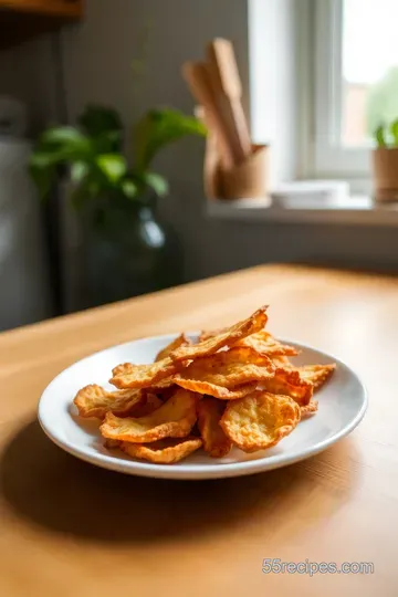 Crispy Taro Chips with a Touch of Sea Salt steps