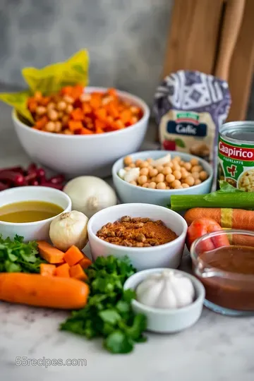 Cuban Garbanzo Stew: A Hearty Taste of the Caribbean ingredients